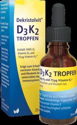 Produktbild von DEKRISTOLVIT D3K2 Tropfen 25 ml