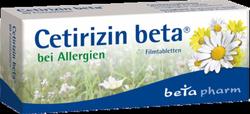Produktbild von CETIRIZIN beta Filmtabletten 7 St