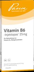 Produktbild von VITAMIN B6-INJEKTOPAS 25 mg Injektionslösung 100X2 ml