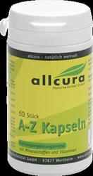 Produktbild von A-Z Kapseln mit Mineralstoffen und Vitaminen 60 St