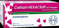 Produktbild von CETIRIZIN HEXAL Saft bei Allergien 75 ml
