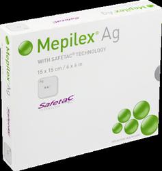 Produktbild von MEPILEX Ag Schaumverband 15x15 cm steril 5 St