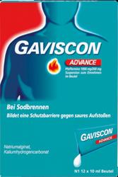 Produktbild von GAVISCON Advance Pfefferminz Suspension 24X10 ml