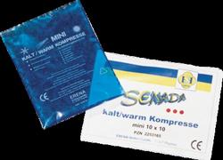 Produktbild von SENADA Kalt-Warm Kompresse mini 10x10 cm 1 St