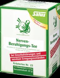 Produktbild von NERVEN-BERUHIGUNGS-Tee Kräutertee Nr.22 Bio Salus 15 St
