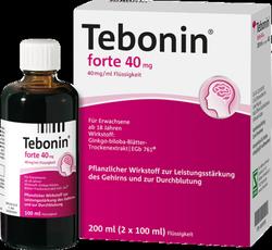 Produktbild von TEBONIN forte 40 mg Lösung 2X100 ml