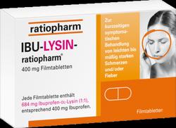 Produktbild von IBU-LYSIN-ratiopharm 400 mg Filmtabletten 20 St