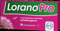 Produktbild von LORANOPRO 5 mg Filmtabletten 18 St