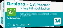 Produktbild von DESLORA-1A Pharma 5 mg Filmtabletten 20 St