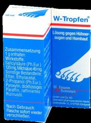 Produktbild von W-TROPFEN Lösung gegen Hühneraugen+Hornhaut 10 ml