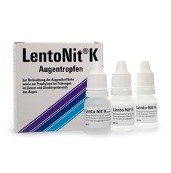 Produktbild von LENTO NIT K Augentropfen 3X10 ml