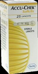 Produktbild von ACCU CHEK Softclix Lancet 25 St
