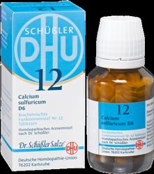 Produktbild von BIOCHEMIE DHU 12 Calcium sulfuricum D 6 Tabletten 200 St