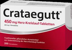Produktbild von CRATAEGUTT 450 mg Herz-Kreislauf-Tabletten 200 St