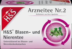 Produktbild von H&S Blasen- und Nierentee Filterbeutel 20X2.0 g