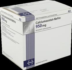 Produktbild von CALCIUMACETAT NEFRO 950 mg Filmtabletten 200 St