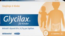 Produktbild von GLYCILAX Suppositorien für Kinder 12 St