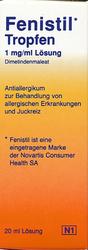 Produktbild von FENISTIL Tropfen 20 ml