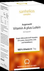 Produktbild von SANHELIOS Augenwohl Vitamin A plus Lutein Kapseln 60 St