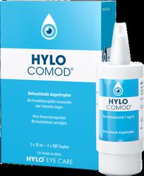 Produktbild von HYLO-COMOD Augentropfen 2X10 ml