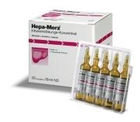 Produktbild von HEPA MERZ Infusionskonz.Ampullen 25X10 ml