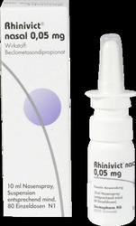 Produktbild von RHINIVICT nasal 0,05 mg Nasendosierspray 10 ml