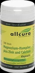 Produktbild von MAGNESIUM KOMPLEX m.Zink+Calcium Kapseln 100 St