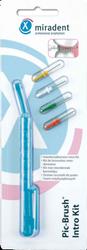 Produktbild von MIRADENT Interd.Pic-Brush Set 1Halt+1Bü.tran.blau 1 St