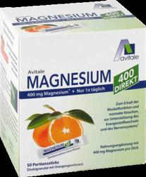 Produktbild von MAGNESIUM 400 direkt Orange Portionssticks 50X2.1 g