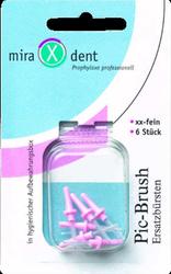 Produktbild von MIRADENT Interd.Pic-Brush Ersatzb.xx-fein pink 6 St