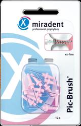 Produktbild von MIRADENT Interd.Pic-Brush Ersatzb.xx-fein pink 12 St