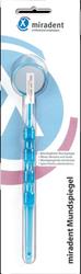 Produktbild von MIRADENT Mundspiegel beschlagsfrei blau transp. 1 St