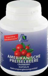Produktbild von PREISELBEERE amerikanisch 400 mg Kapseln 100 St