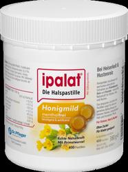 Produktbild von IPALAT Halspastillen honigmild o.Menthol zuckerfr. 400 St