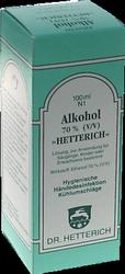 Produktbild von ALKOHOL 70% V/V Hetterich 100 ml