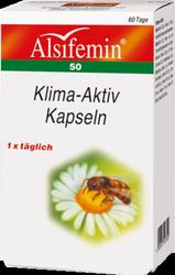 Produktbild von ALSIFEMIN 50 Klima-Aktiv m.Soja 1x1 Kapseln 60 St