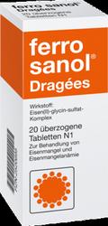 Produktbild von FERRO SANOL überzogene Tabletten 20 St