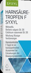 Produktbild von HARNSÄURETROPFEN F Syxyl Lösung 100 ml