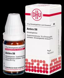 Produktbild von AMBRA D 6 Globuli 10 g