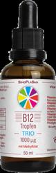 Produktbild von B12 TRIO 1000 µg+5-MTHF Tropfen 50 ml