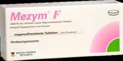 Produktbild von MEZYM F magensaftresistente Tabletten 100 St