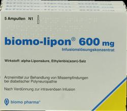 Produktbild von BIOMO-lipon 600 mg Ampullen 20 St