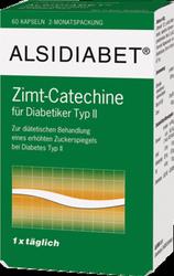 Produktbild von ALSIDIABET Zimt Catechine f.Diab.Typ II Kapseln 60 St