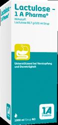 Produktbild von LACTULOSE-1A Pharma Sirup 1000 ml