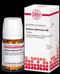 Produktbild von KALIUM SULFURICUM D 6 Tabletten 80 St