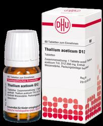 Produktbild von THALLIUM ACETICUM D 12 Tabletten 80 St