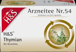Produktbild von H&S Thymian Tee Filterbeutel 20X1.4 g