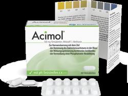 Produktbild von ACIMOL mit pH Teststreifen Filmtabletten 48 St