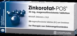 Produktbild von ZINKOROTAT POS magensaftresistente Tabletten 20 St
