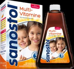 Produktbild von SANOSTOL ohne Zuckerzusatz Saft 230 ml